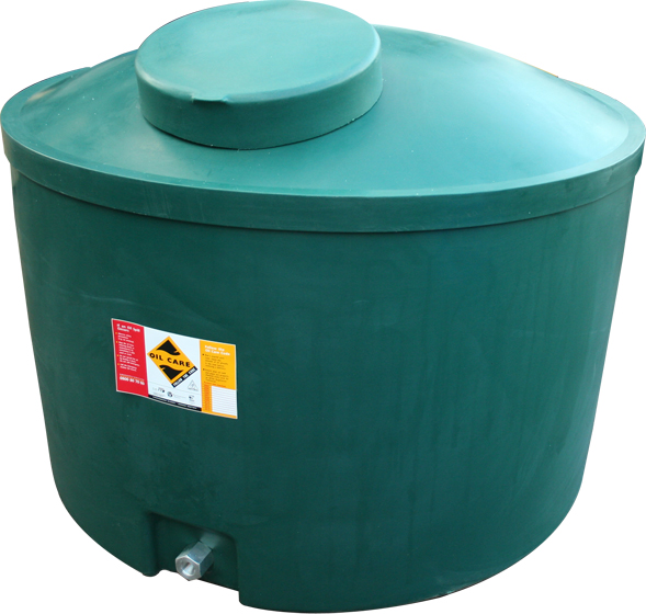 Ecosure Bunded Oil Tank 710 Litre Compact Top Outlet