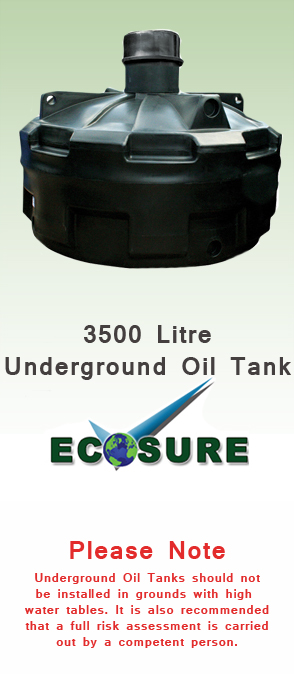 3500ltr Underground Oil Tank