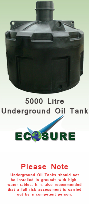 Ecosure 5000 Litre Underground Oil Tank
